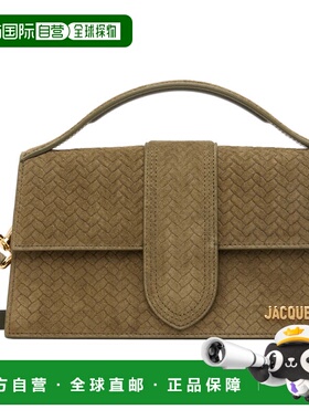 1h可退 潮奢 Jacquemus 男士 卡其色 The large Bambino 单肩包 2