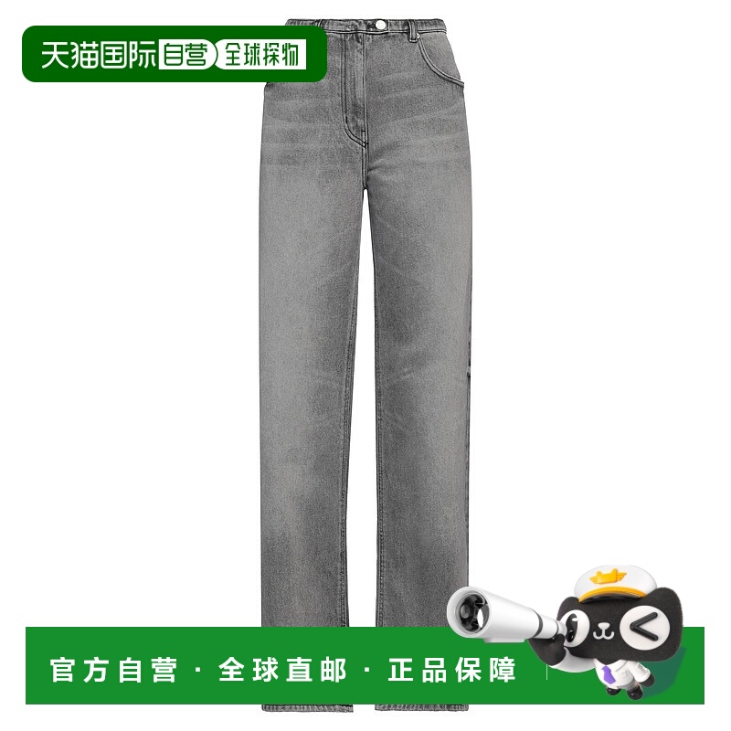 1h可退 潮奢 Courreges 女士 牛仔长裤 grey灰色 舒适时尚