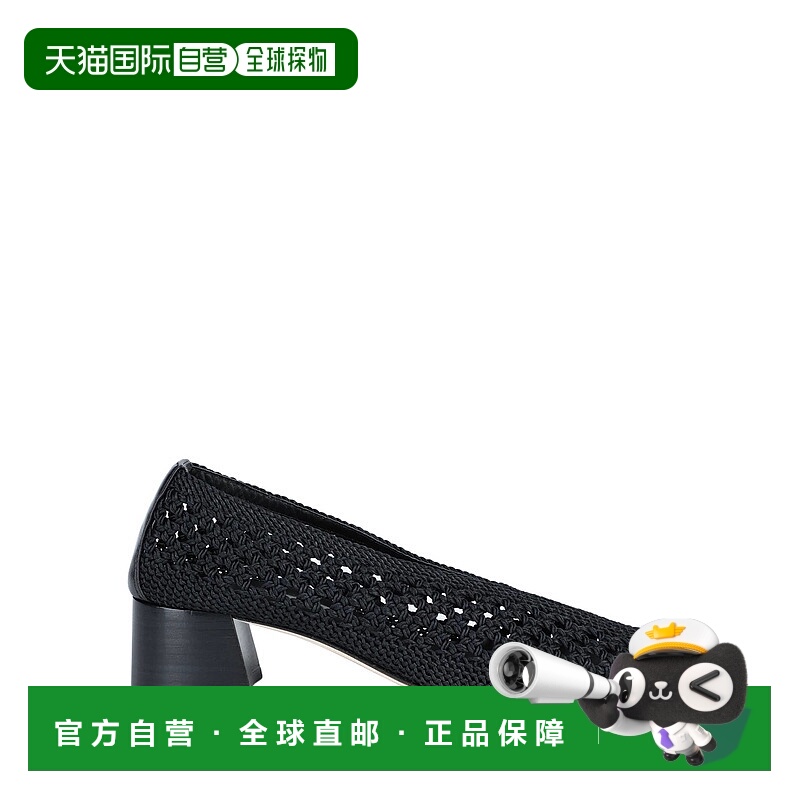 1h可退 潮奢 miista 女士 浅口鞋 black黑色 舒适时尚女鞋高跟鞋