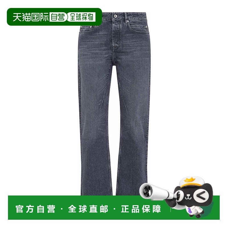 RICK OWENS 男士牛仔裤 DU02E7397DGY58 AW2025 灰色