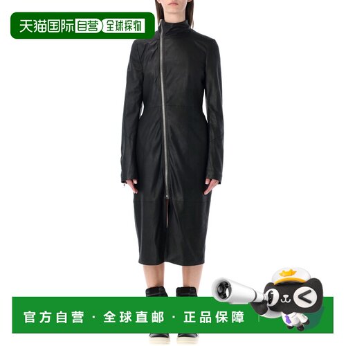 RICK OWENS 女士连体衣 SS2026 RP01F6904LBF09黑色连衣裙
