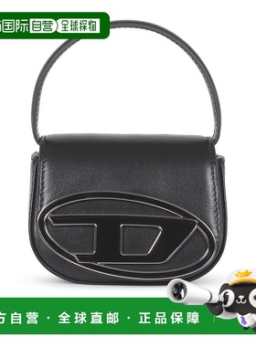 DIESEL 女士单肩包 X08709PR818T8013 AW2025 黑色 DIESEL SHOULD