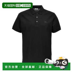 8096425 Polo 男士 Shi Embroidery POLO衫 Logo BURBERRY 黑色