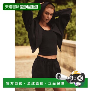 alo yoga PLAYMAKER DOLPHIN 纯色防撕裂口袋网球休闲短裤 女款w6