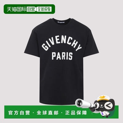 GIVENCHY 男士T恤 BM71NK3YRS004 SS2026 黑色 
