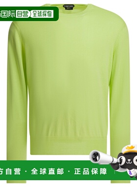 1h可退 TOM FORD 男士针织衫 KCL074YMC040GCC SS2026 绿色