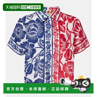 1h可退 潮奢 FARM RIO 女士 Cashew And Birds 棉质衬衫