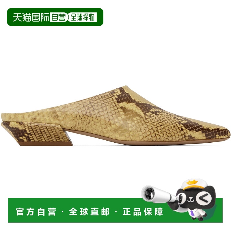 1h可退 潮奢 Paris Texas 女士 驼色 Belle Sabot 穆勒鞋 PX1560X