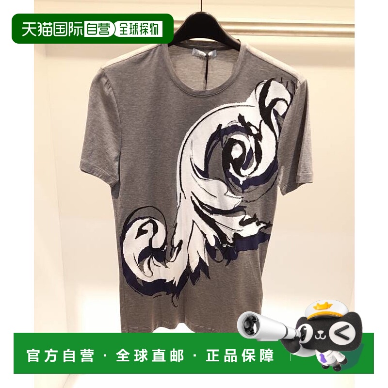 VERSACE 男士T恤 V800537VJ00088V030 AW2021 灰色