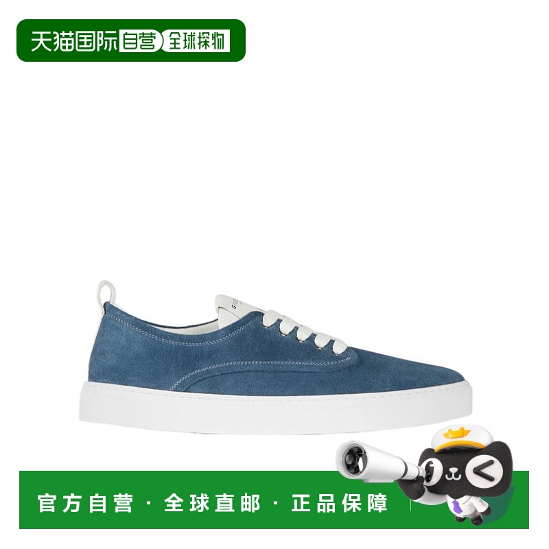 1h可退 GIVENCHY 男士运动鞋 BH00B3H1WZ457 SS2025 蓝色 系带运