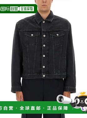 KENZO 男士夹克 FF65DV3026C4BT AW2025 黑色 Kenzo Truker Jacke