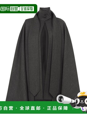 CHLOÉ 女士大衣 CH24AMA99440010 AW2024 黑色斗篷