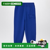 潮奢 Electric Burberry 1h可退 巴宝莉 男童 EKD 蓝色徽标慢跑长
