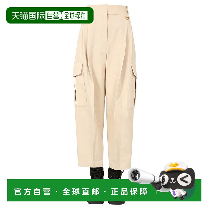 1h可退 GIVENCHY 女士休闲裤 BW50NA11QN286-0 SS2021 白色