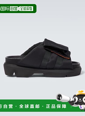 1h可退 潮奢 Sacai 男士 Pockets 凉拖 black黑色 舒适时尚