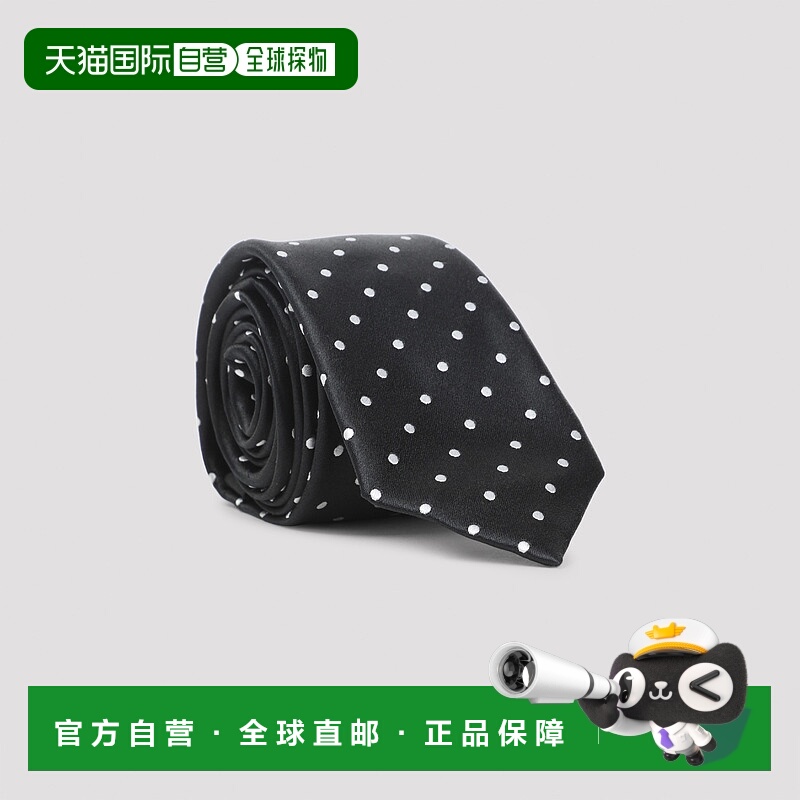 1h可退 TOM FORD 男士领带 STI003S0178LB999 AW2025 黑色