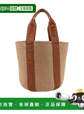 CHLOÉ 女士斜挎包 C23AS380L1825S SS2026 棕色 字母单肩包