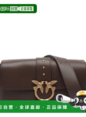 PINKO 女士斜挎包 104524A0QOL74Q AW2025 深棕色 Love Bag Mediu