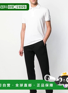 VALENTINO 男士T恤 RV3MH00CLEX0BO SS2022 白色 白色棉质polo衫