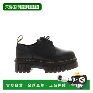 27147001 女士休闲鞋 AW2024 黑色 DR. 徽标厚底乐福鞋 MARTENS