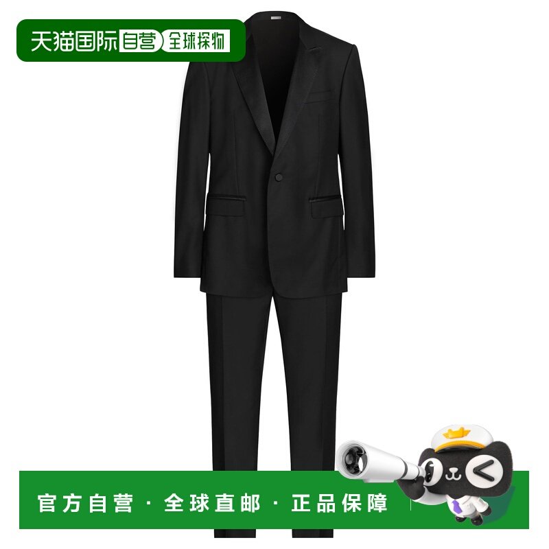 1h可退 潮奢 Lanvin 朗雯 男士 西服 black黑色 舒适时尚,男装,商务正装西服,淘宝优惠券,粉丝福利购,淘宝优惠卷