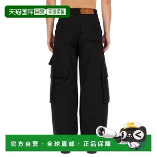 AI22M26056702 休闲裤 AW2023 黑色 PANTS GCDS ULTRACARGO 男士