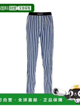 潮奢 Tom Ford 汤姆 福特 男士 印花弹力缎面睡衣裤子 T4H2021804