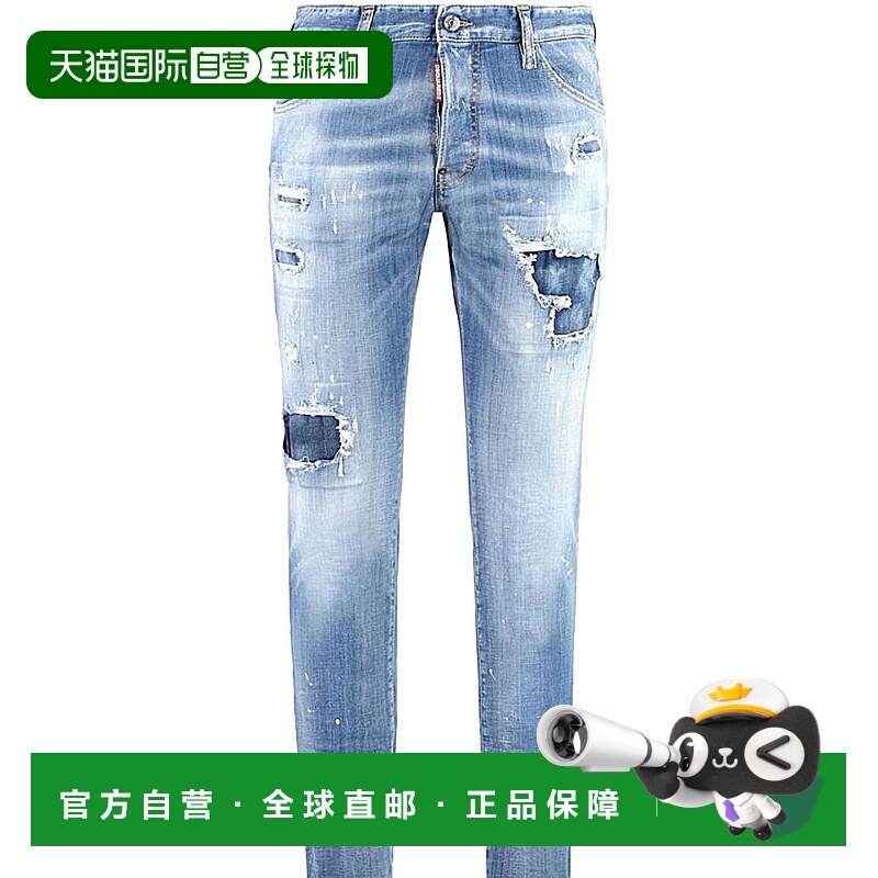 DSQUARED2女士牛仔裤S75LB0798S30342BLU