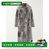 双排扣毛羊皮大衣 1h可退 24WYM60723MER SALOMON 女士 潮奢 YVES