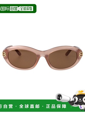 BALENCIAGA 女士太阳镜 BB0434SK004 AW2025 粉红色 Sunglasses