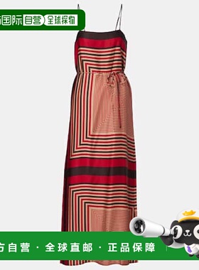 1h可退 潮奢 FAITHFULL THE BRAND 女士 Svea 印花长款连衣裙