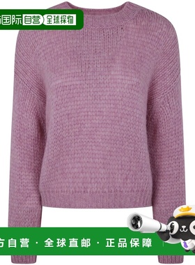 NUUR 女士衬衫 A47001RA4731 AW2024 紫色 ROUND NECK SWEATER
