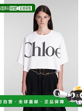 CHLOÉ 女士T恤 404209CH24AJH09183 SS2025 白色