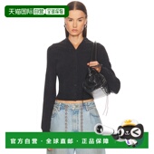 潮奢 长袖 Alexander 亚历山大 1h可退 女士 Wang 王 高领排扣徽标