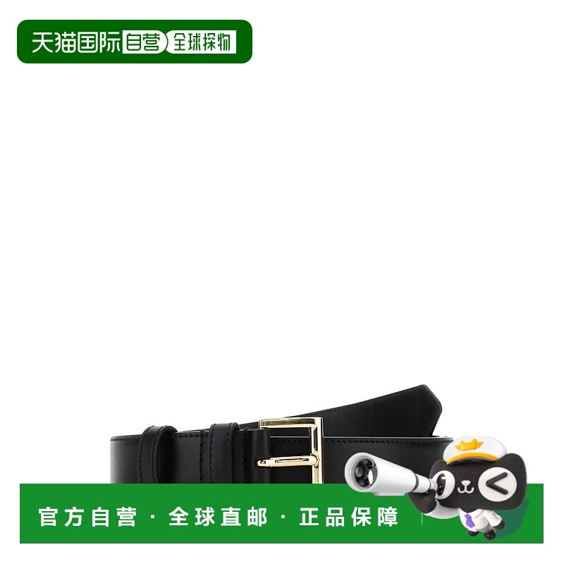PRADA 女士腰带 1CC5438NQF0632 SS2025 黑色 Prada buckle-faste