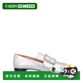 潮奢 舒适时尚 Bally 女士 1h可退 metal金属色 巴利 乐福鞋