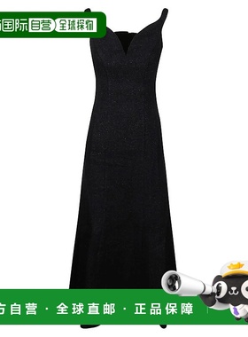 1h可退 SELF-PORTRAIT 女士连衣裙 RS26075MB SS2026 黑色长裙