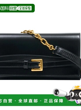 BALMAIN 女士单肩包 GN1ON259LMTE SS2026 黑色 Balmain Shuffle