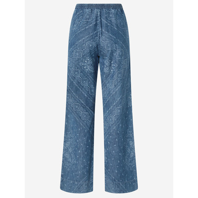 PINKO 女士牛仔裤 104978A2I8PJE SS2025 蓝色 Namibia Printed c