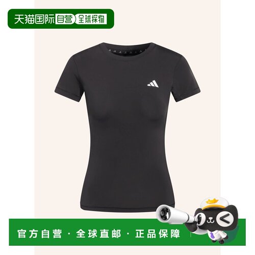 1h可退 ADIDAS 女士T恤 100295179613000 CO 黑色 POWER ESSENTIA