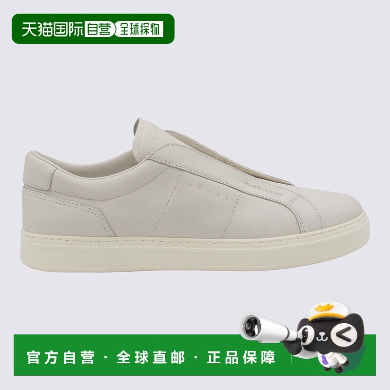 1h可退 HOGAN 男士运动鞋 HXM6680FW600ZLB013 AW2025 白色