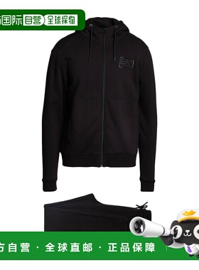 潮奢 Ea7 男士 Tracksuits 运动装 black黑色 舒适时尚