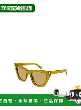 SAINT LAURENT 女士眼镜 SL214KATE037 SS2025棕色太阳镜