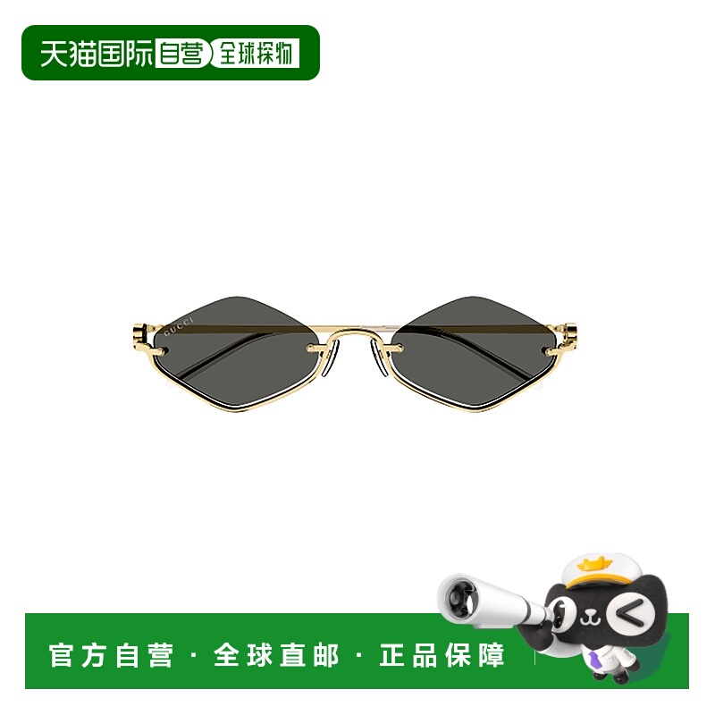 1h可退 GUCCI 女士眼镜 GG1604S001 CO 黑色 GG1604S