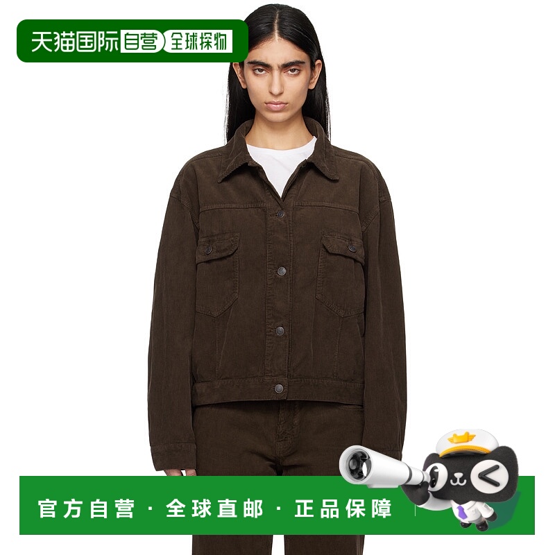 1h可退 潮奢 The Row 女士 棕色 Ness 夹克 7552W3724