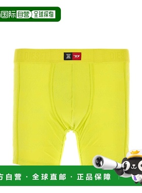 DIESEL 男士短裤 A156260PJAI5AT SS2025 黄色 BOXERSAVAGE休闲裤