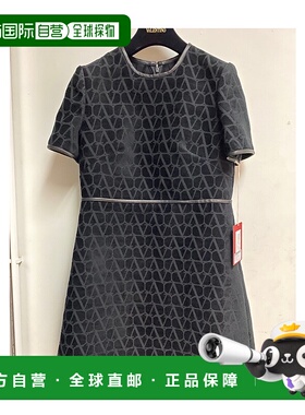 VALENTINO 女士半身裙 2B3VA2377TE0NO SS2023 黑色