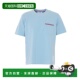 SS2026 THOM 蓝色 T恤 MJS307A07323480 BROWNE 男士