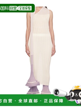 ISSEY MIYAKE 女士连衣裙 IM48KH28707 AW2024 白色