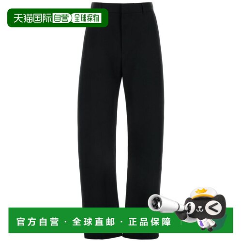 Bottega Veneta 葆蝶家 女士 腰带环休闲裤 797741V3PH0直筒裤